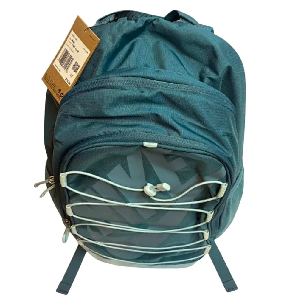 Nike Hayward Backpack Teal Bungee Cord Ripstop School Travel Bag HJ8200-006